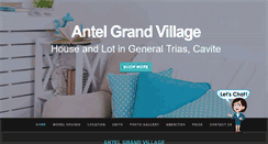 Desktop Screenshot of antelgrandvillagegeneraltrias.com